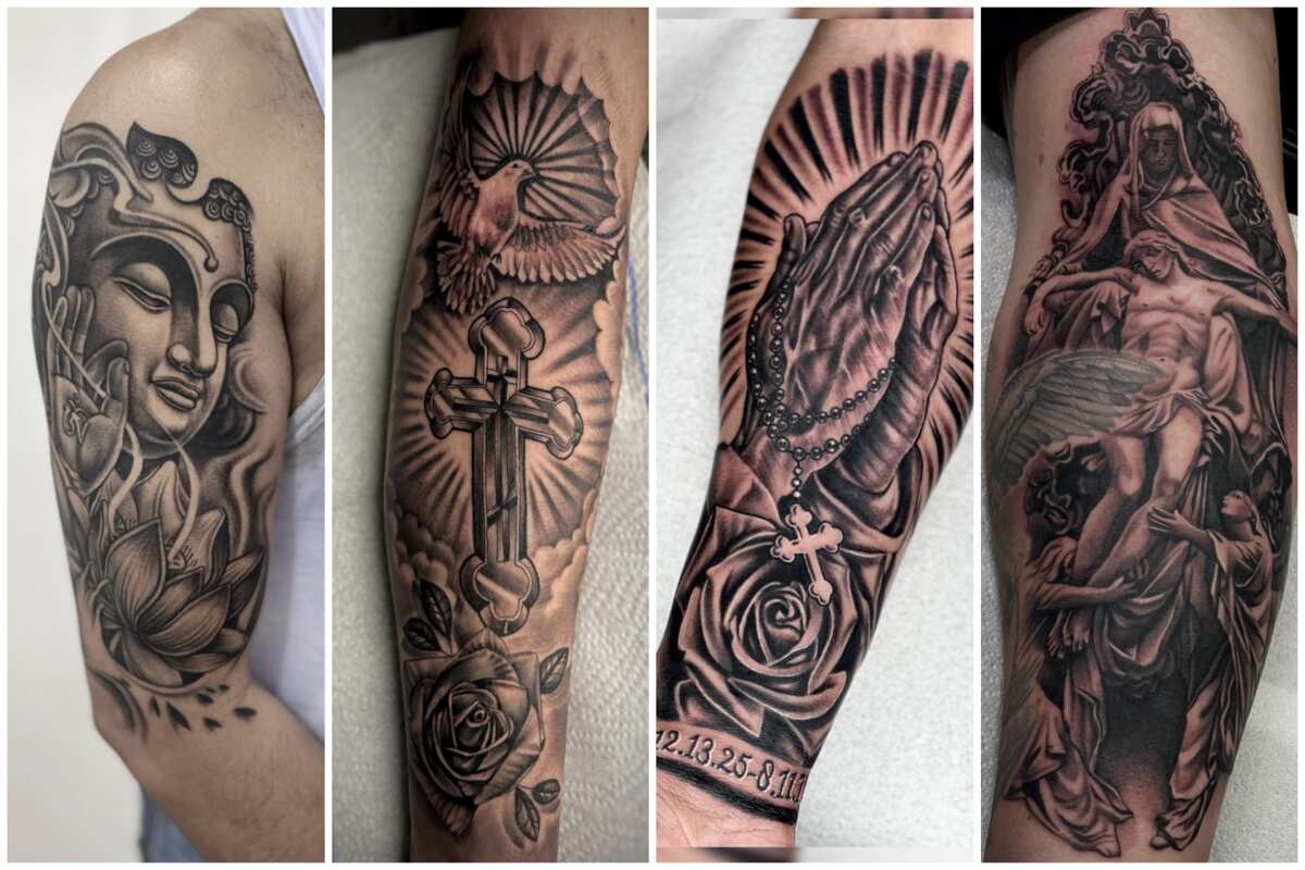 25 Epic Leg Tattoos for Men  Full leg tattoos, Leg sleeve tattoo, Calf  sleeve tattoo