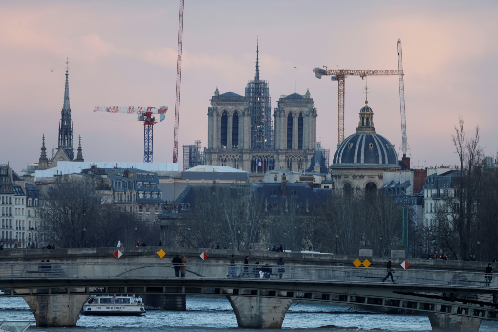 The cathedral is on track to reopen on December 8