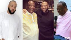 Archbishop Duncan- Williams and son strike look-alike pose in new photo, fans go gaga