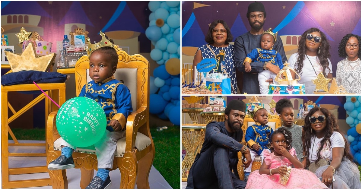 Ex-president Goodluck Jonathan's grandson celebrates first birthday party (photos)