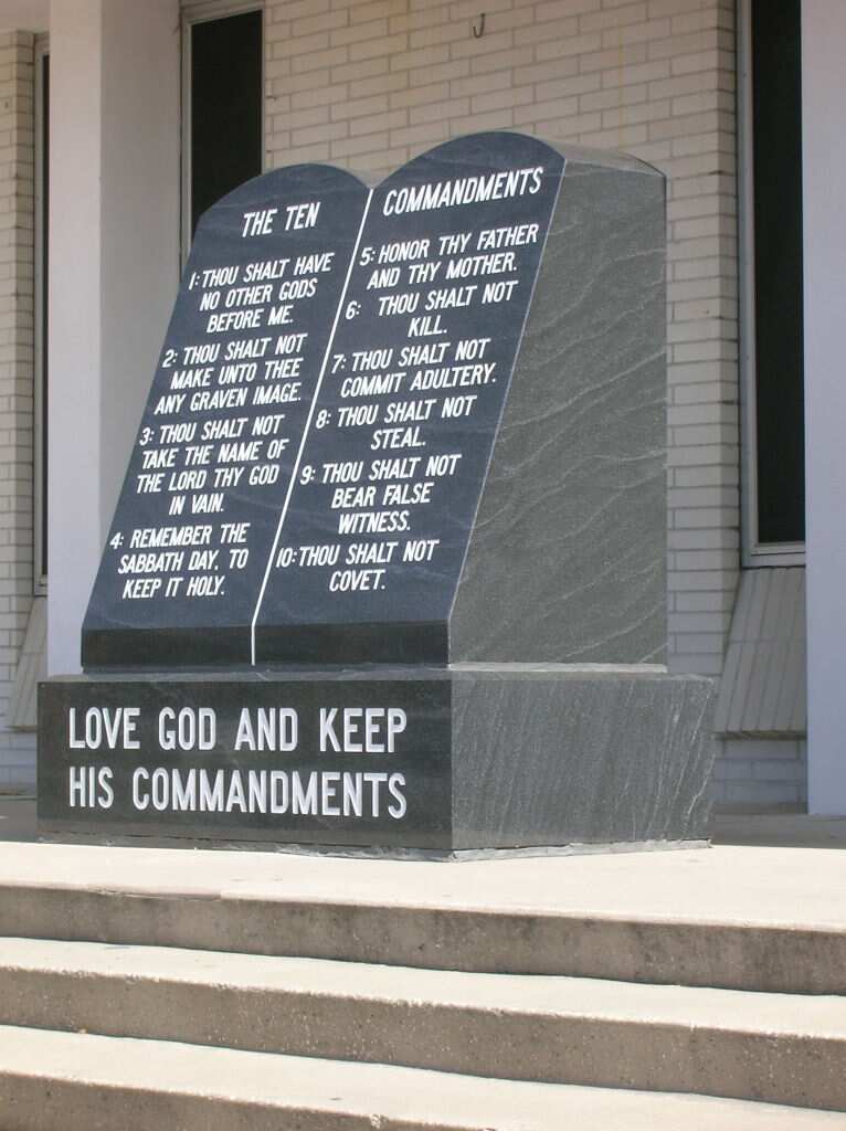 ten commandments in Ebonics