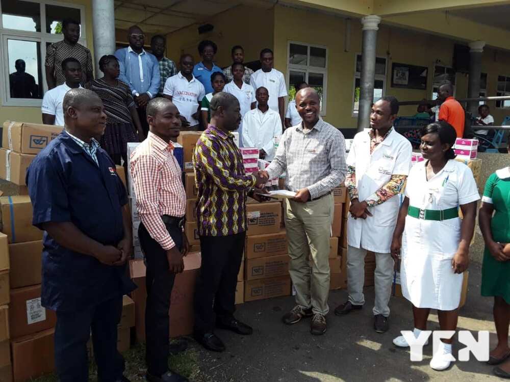 Ernest Chemist Limted supports Kwahu Government Hospital