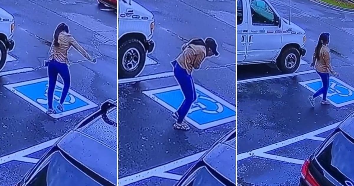 Viral video shows young lady dancing in parking lot after landing job