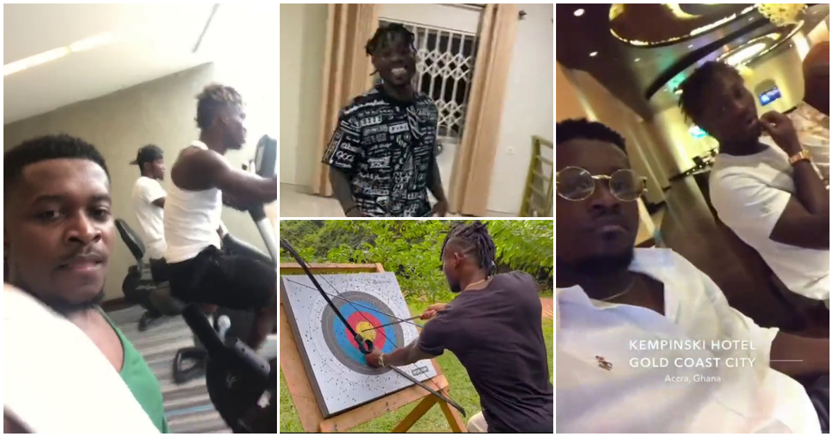 Christian Atsu: Friend shares videos of him playing darts, video games, others with his friends