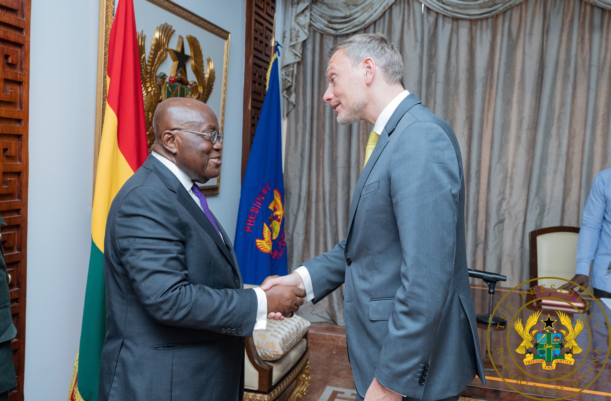 President Nana Akufo-Addo has passionately appealed to Germany to beg China to support Ghana's debt restructuring programme