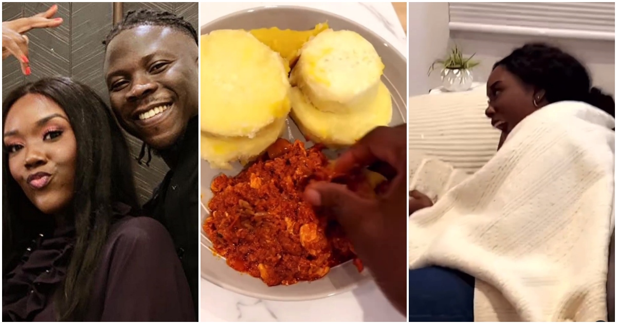 Stonebwoy Showers Dr Louisa With Praise After Tasting Her Cooking