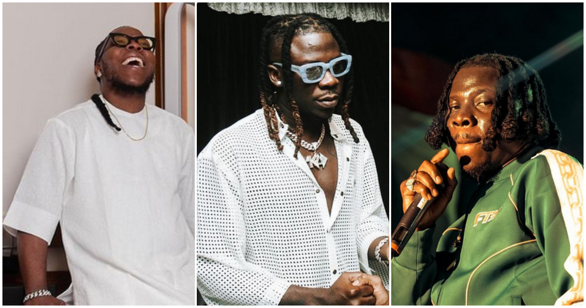 Stonebwoy met Ayigbe Edem at the Grammy awards and were seen chatting and having fun