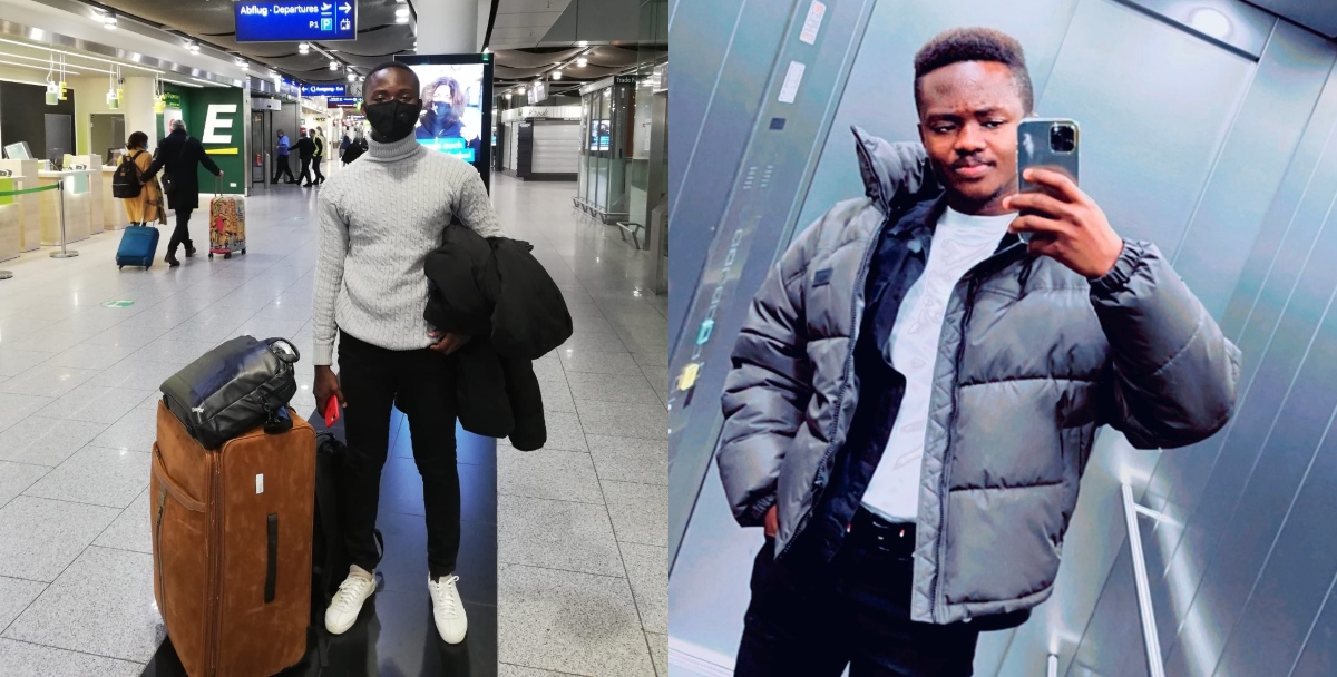 Ghanaian man shared photos 1 year after moving abroad