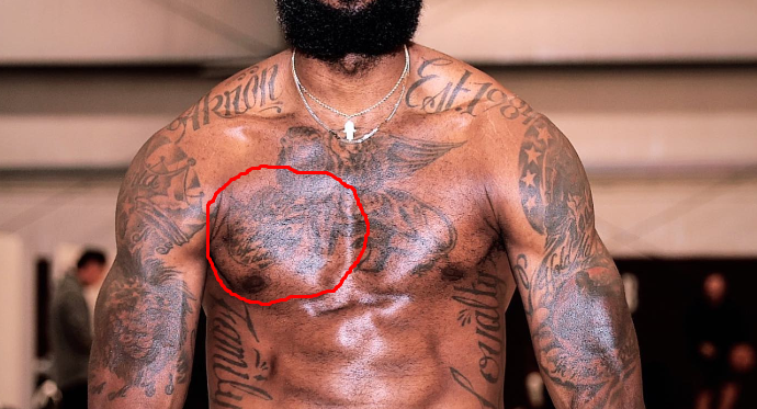 LeBron James has a gifted child tattoo on his chest