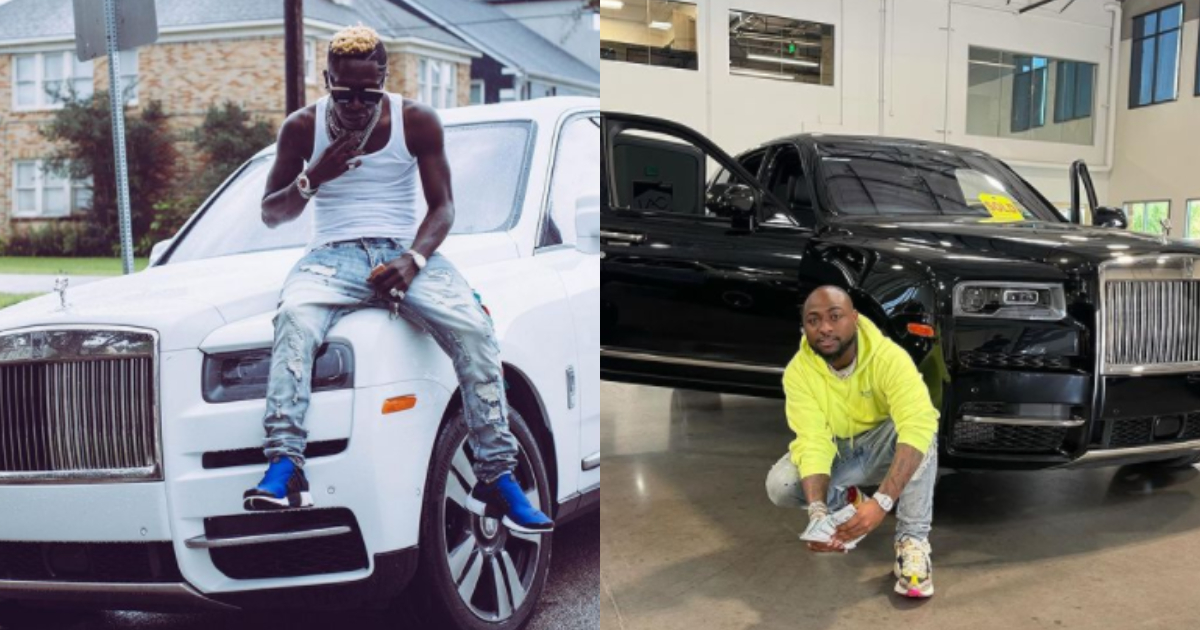 I don't use my dad's money for hype - Shatta Wale jabs Davido over new car purchase