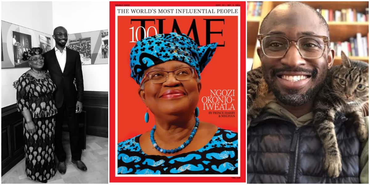 Ngozi Okonjo-Iweala's son hails mum for being named in 2021 Time Magazine 100 most influential list