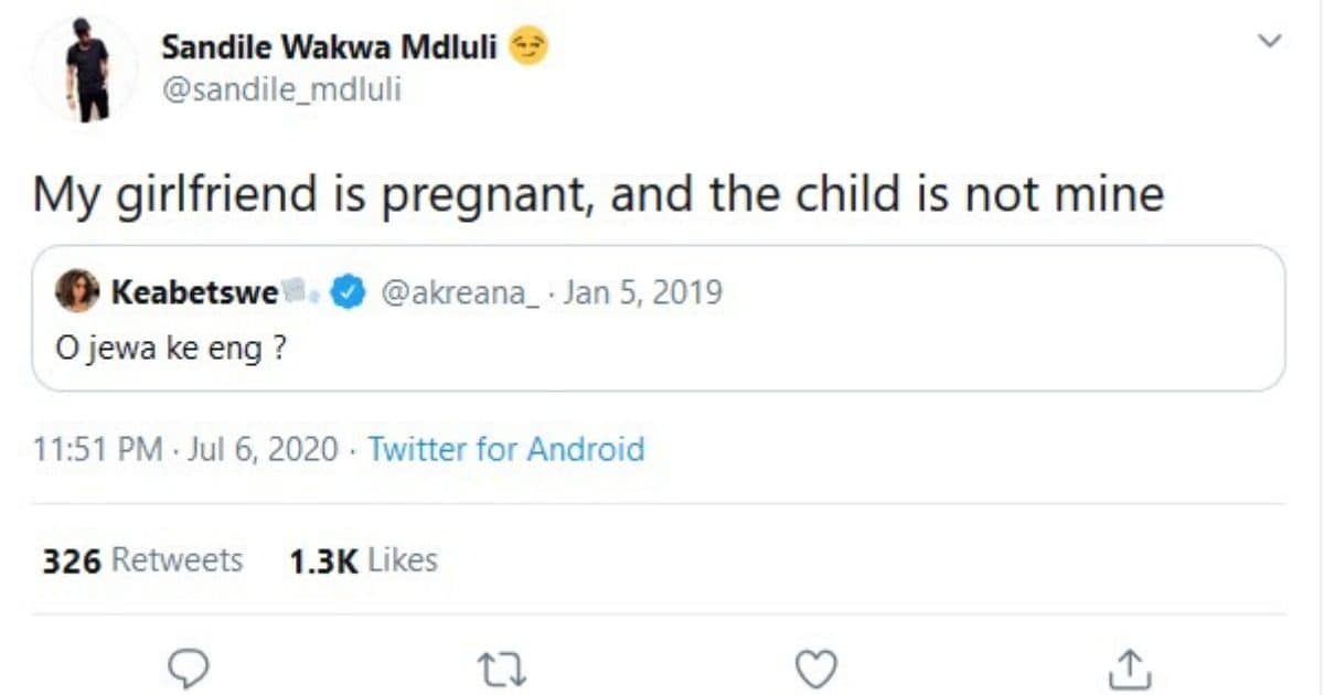 Haibo: Man reveals his girlfriend is pregnant with another guy's baby