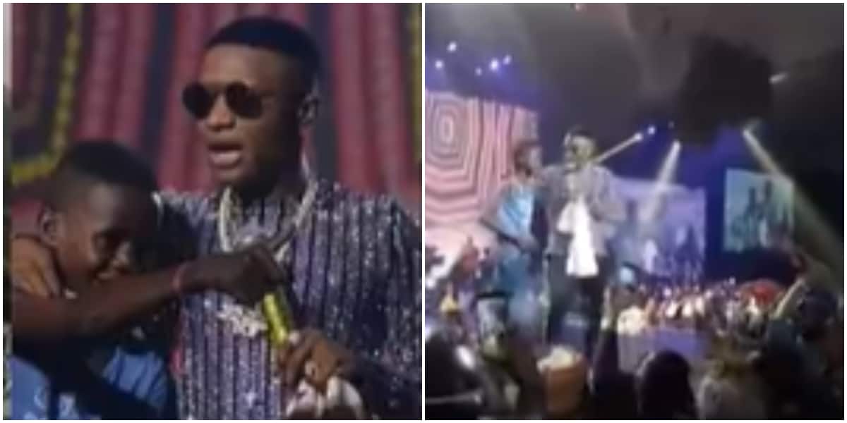Young boy Wizkid promised to help spotted on the street