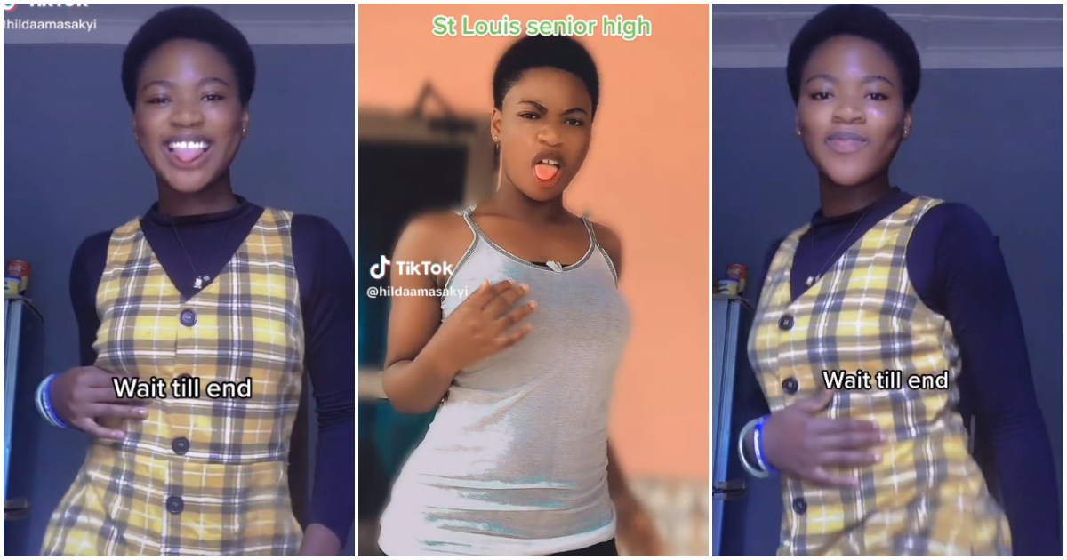 St Louis SHS: Pretty student dances to 'Something' by GH singer Gyakie in adorable video, leaves many gushing