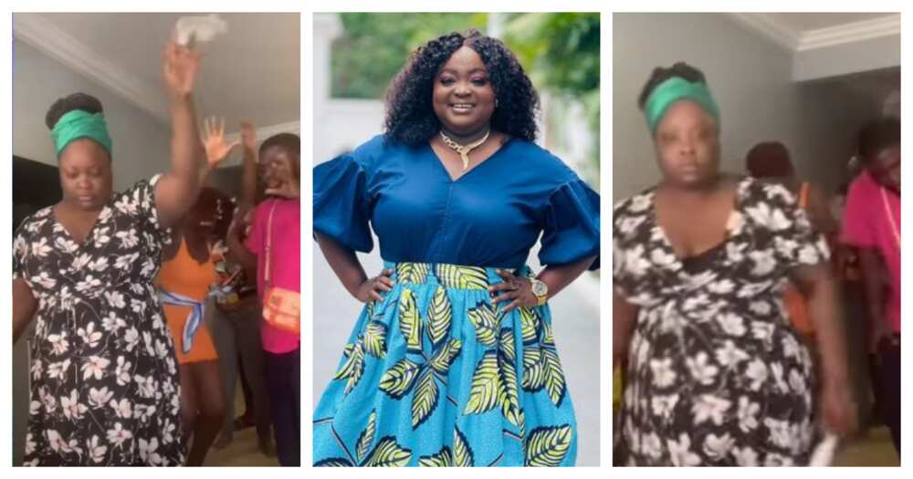 Actress Roselyn Ngissah Joins Washawasay Challenge with Video Dancing with Broken leg