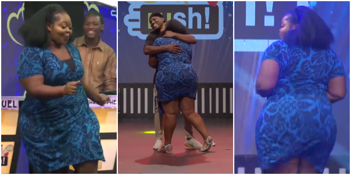Date Rush: Plus-size lady shows off dance moves and behind as she finds love, netizens gush over cute video