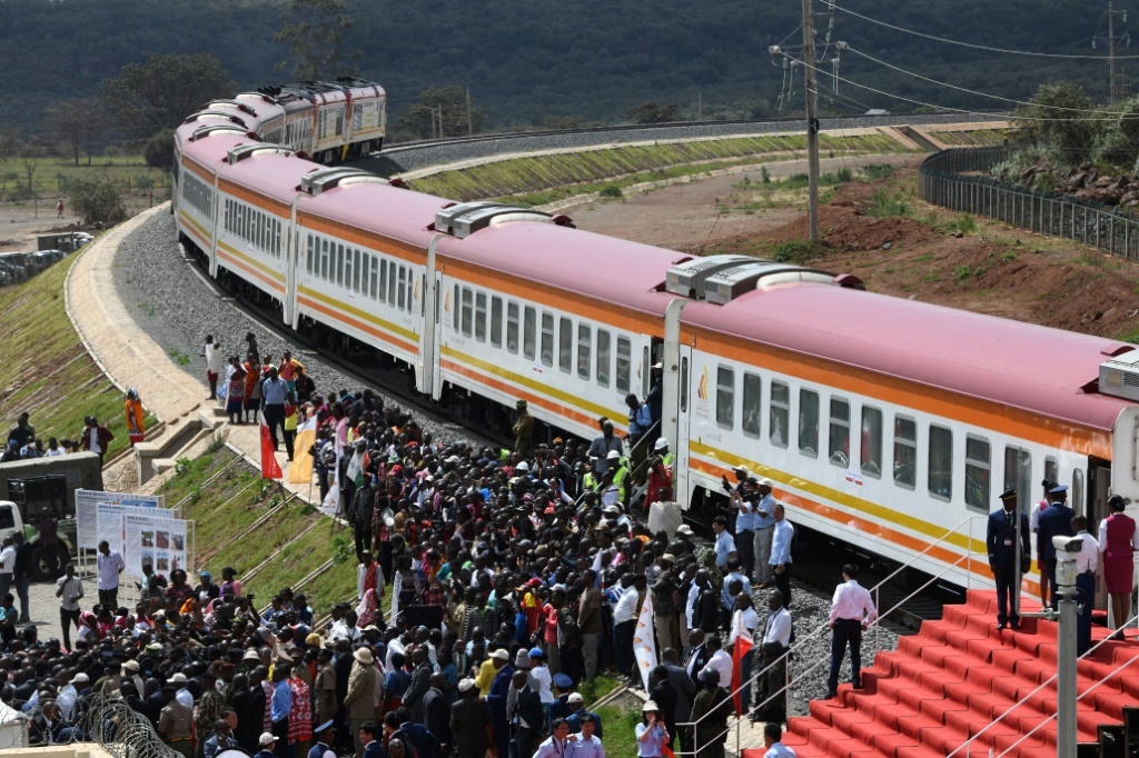 The Standard Gauge Railway is Kenya's biggest infrastructure project since independence