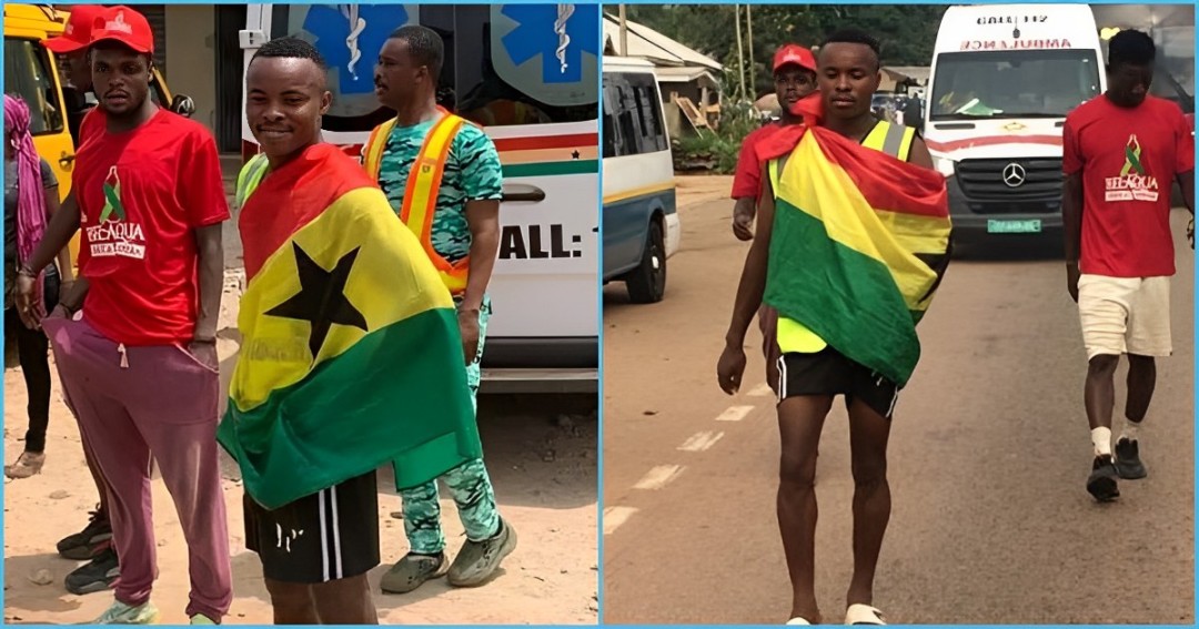From Techiman to Accra: Seidu Rafiwu opens up on decision to embark on walking marathon