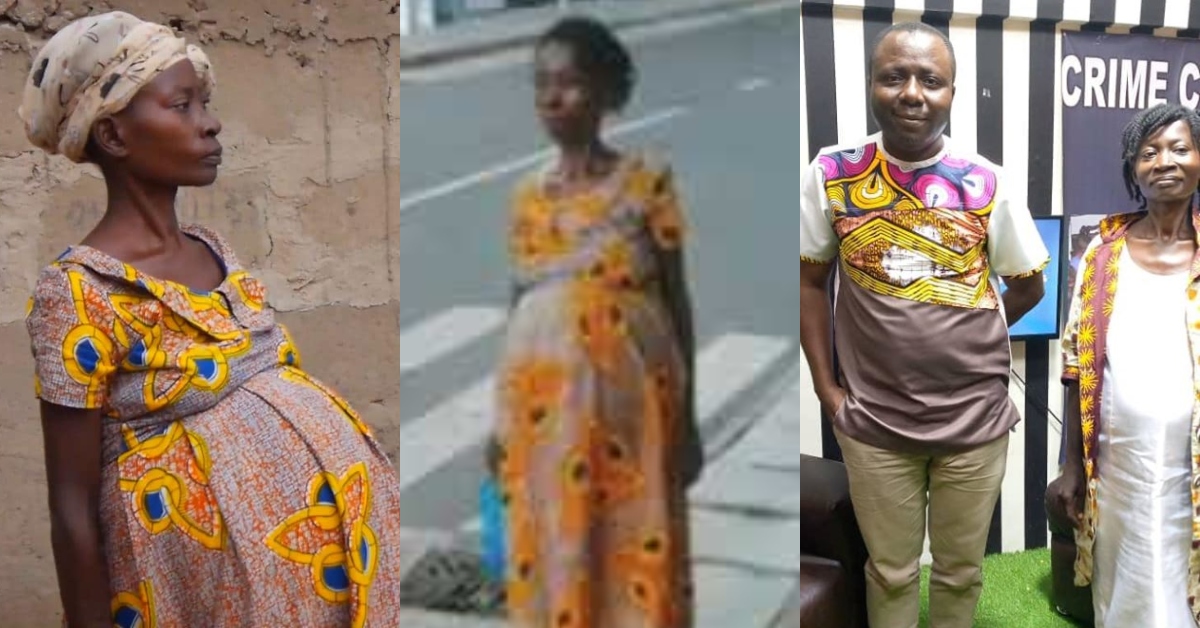 Ghanaian lady who has been 'pregnant' with fibroid for 13 years finally gets helped
