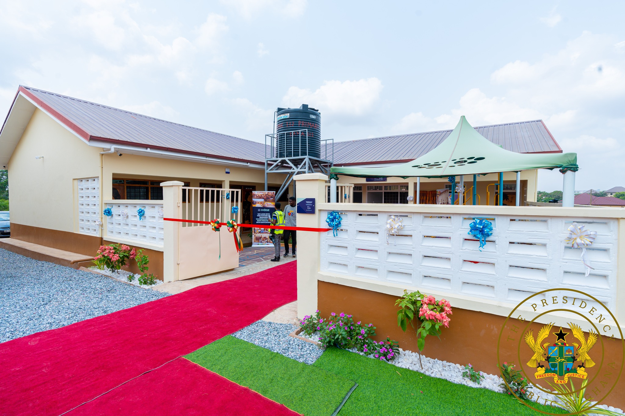Kwabenya Model Kindergarten School was constructed by BSW International.