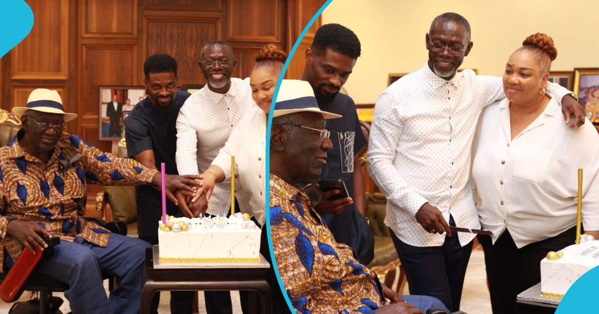 Kufuor celebrates son Edward on 56th birthday in warm gathering at Peduase: “I am still his little boy”