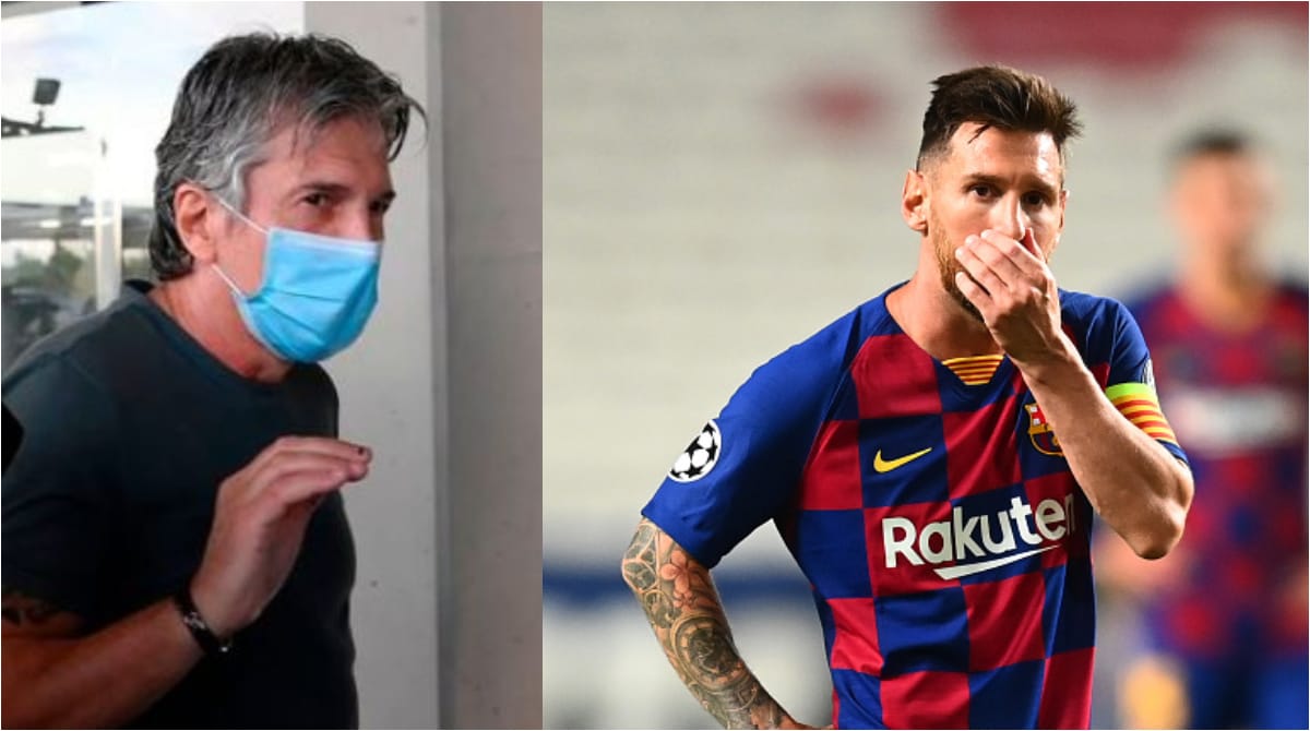 Lionel Messi: Embattled Barcelona star’s dad lands in Barcelona for final showdown talks