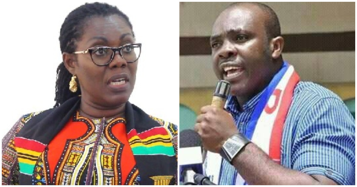 Ursula Owusu-Ekuful and Isaac Asiamah ‘clash’ in Parliament over chair