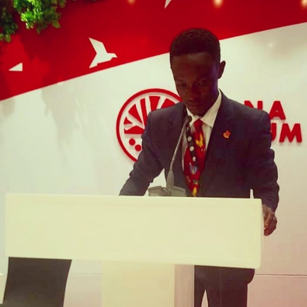 UCC student Godfred Amankeah honoured at 8th forum on security in Africa in Ethiopia