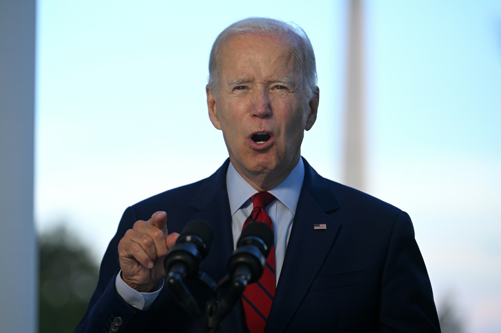 US President Joe Biden says the operation in Afghanistan proves there is no need for a US troop presence there, a year after ordering the traumatic US withdrawal