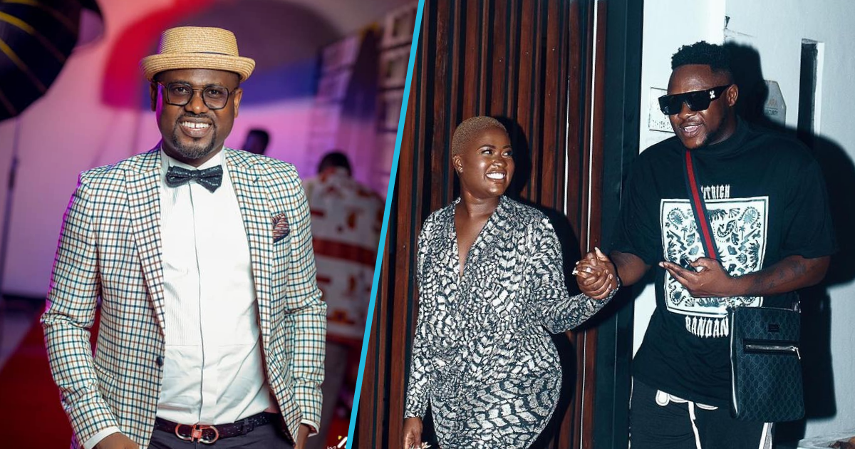 Fella Makafui and Abeiku Santana clash on radio about whether she was still married to Medikal, video