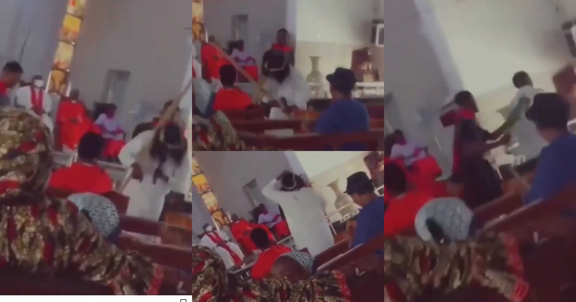 Man Acting As Jesus In Church Play Angrily Walks Off Stage After Being  Lashed Too Hard; Funny Video Drops 