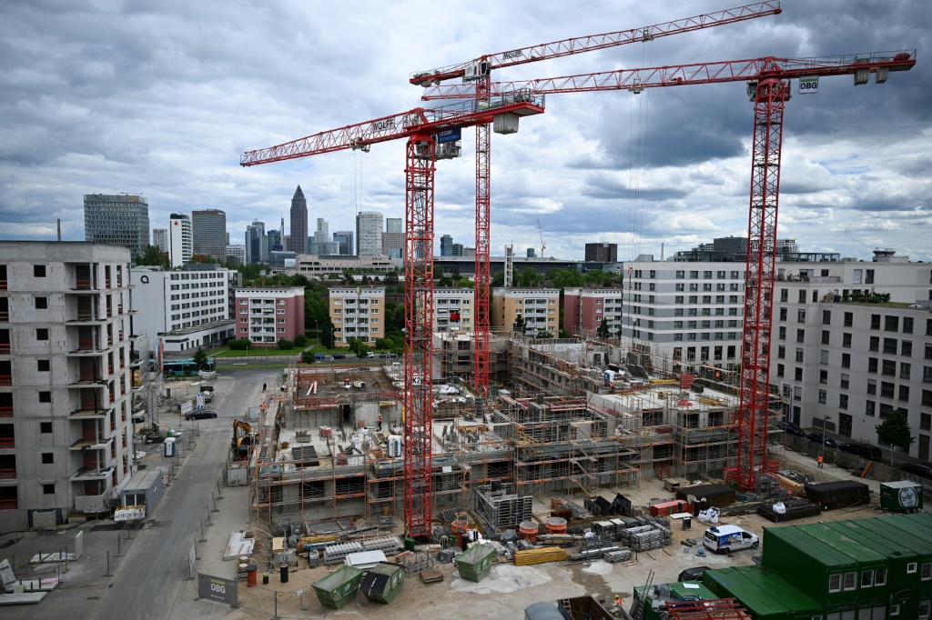 Property developers in Germany are hoping that an expected drop in interest rates will help the ailing sector