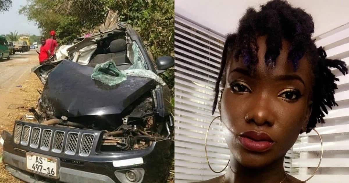 She died in the same dress - Fans weep as heartbreaking video of Ebony's last moments on earth resurfaces