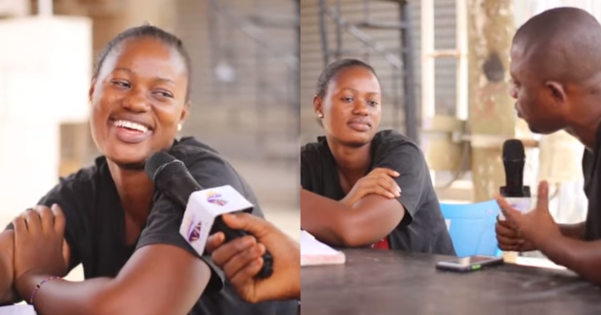 Meet Ghanaian lady with master's degree who does MOMO for living