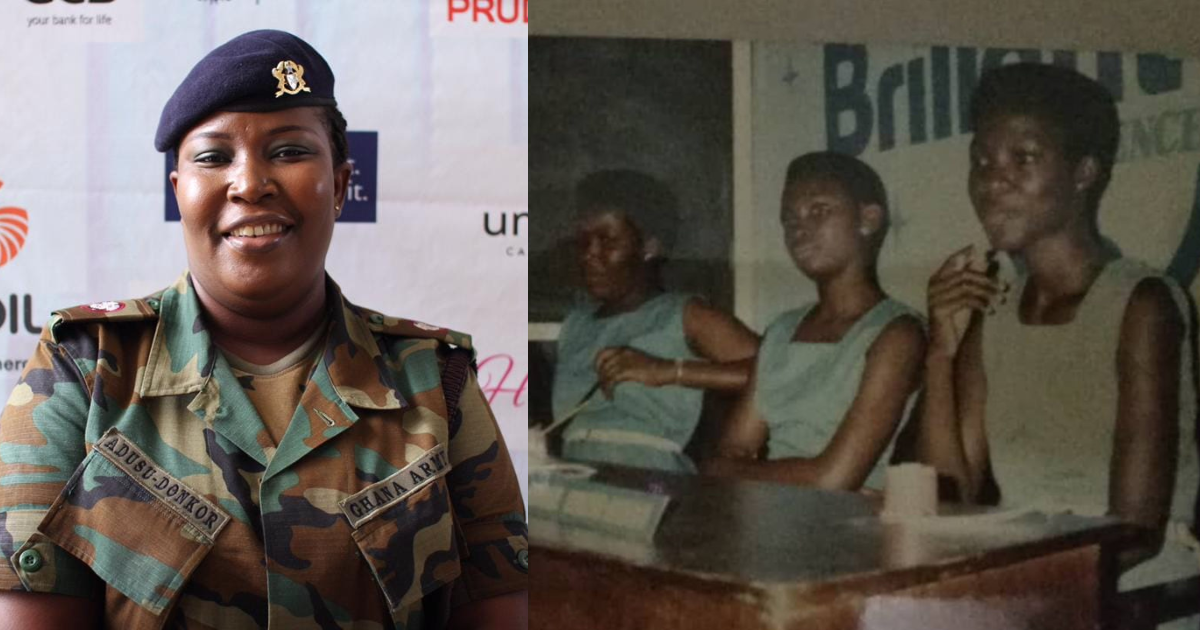 Meet the GH woman who was one of the 1st ever NSMQ contestants; she doubles as Scientist & Army Officer now