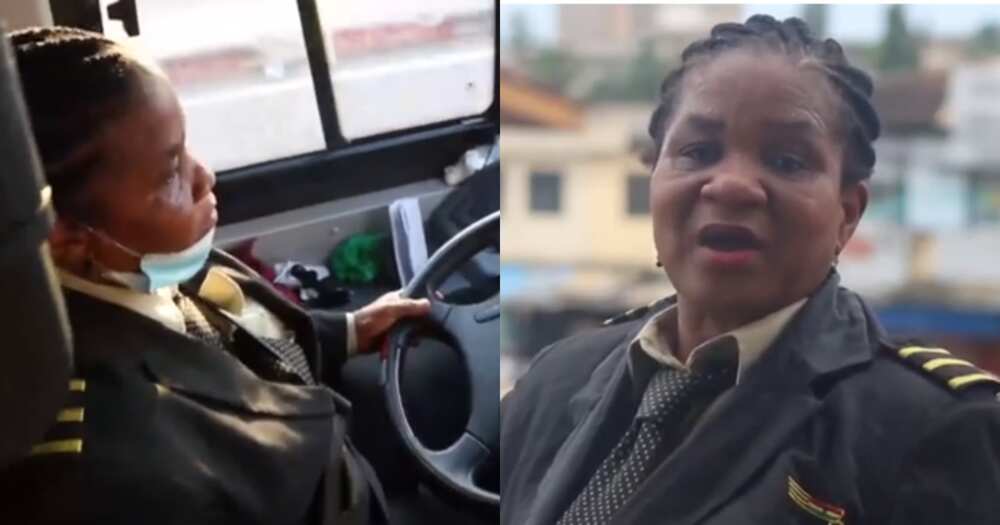 Women behind wheels: Meet Augustina Frimpong the female driver at STC bus transport