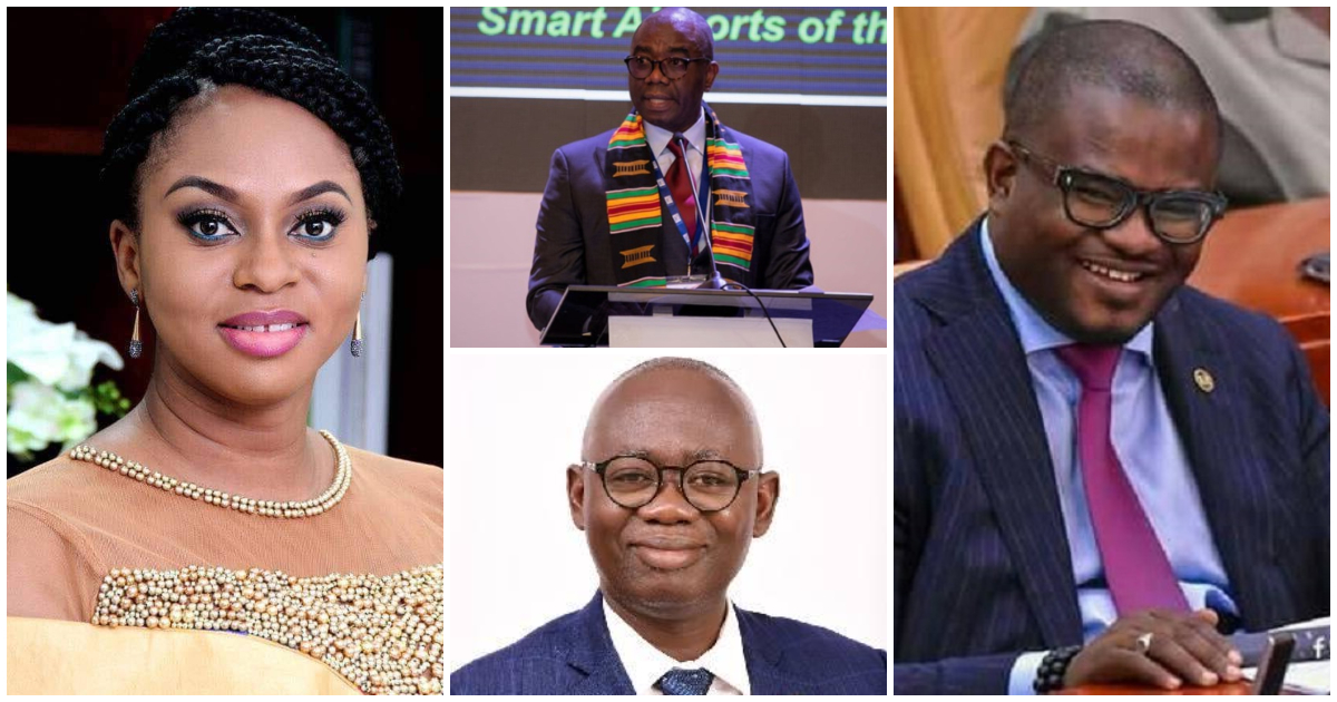 Adwoa Safo, Adu Boahen, Prof Opoku-Amankwa and other government officials who were sacked in 2022