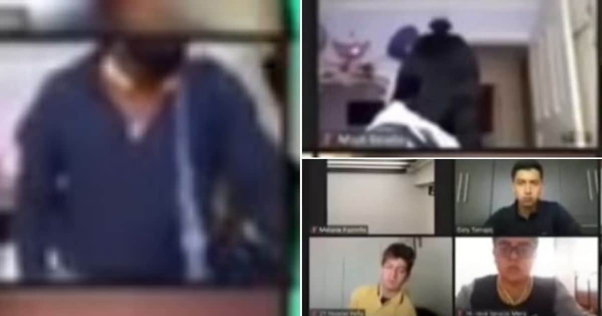 Video shows horrifying moment student is robbed during Zoom class