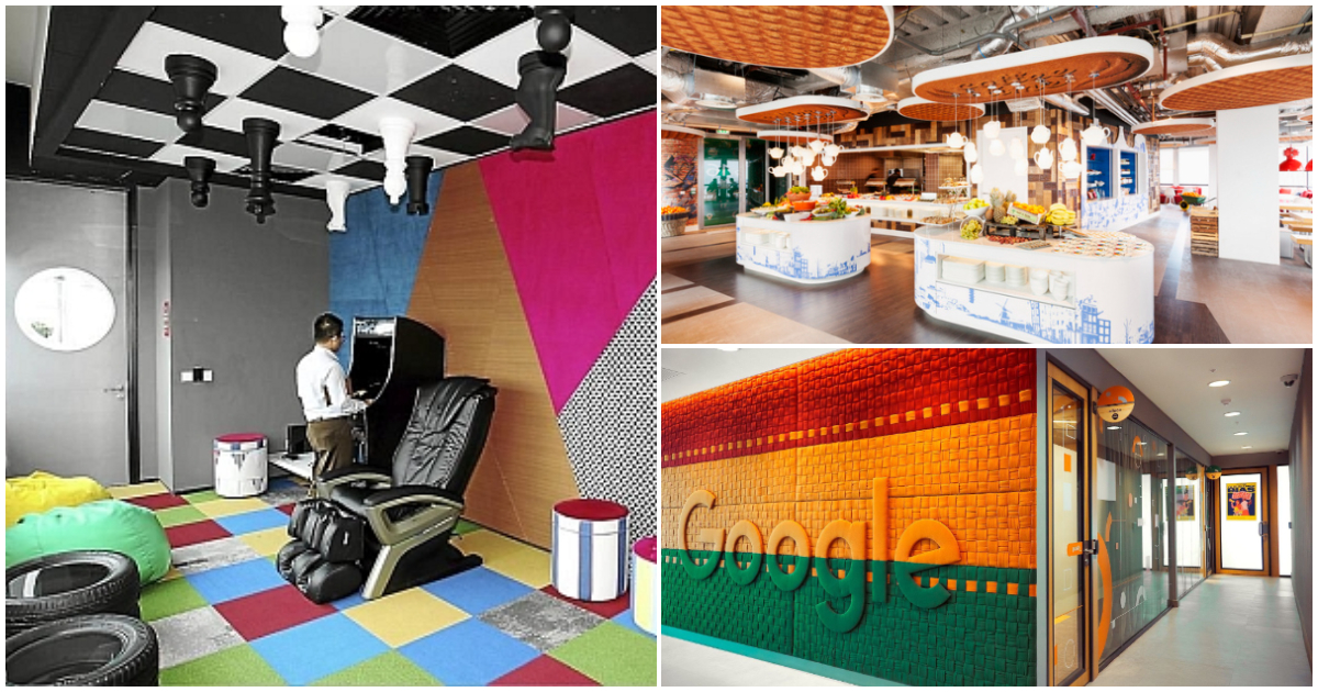 Creative Google offices in Accra, Amsterdam and other places