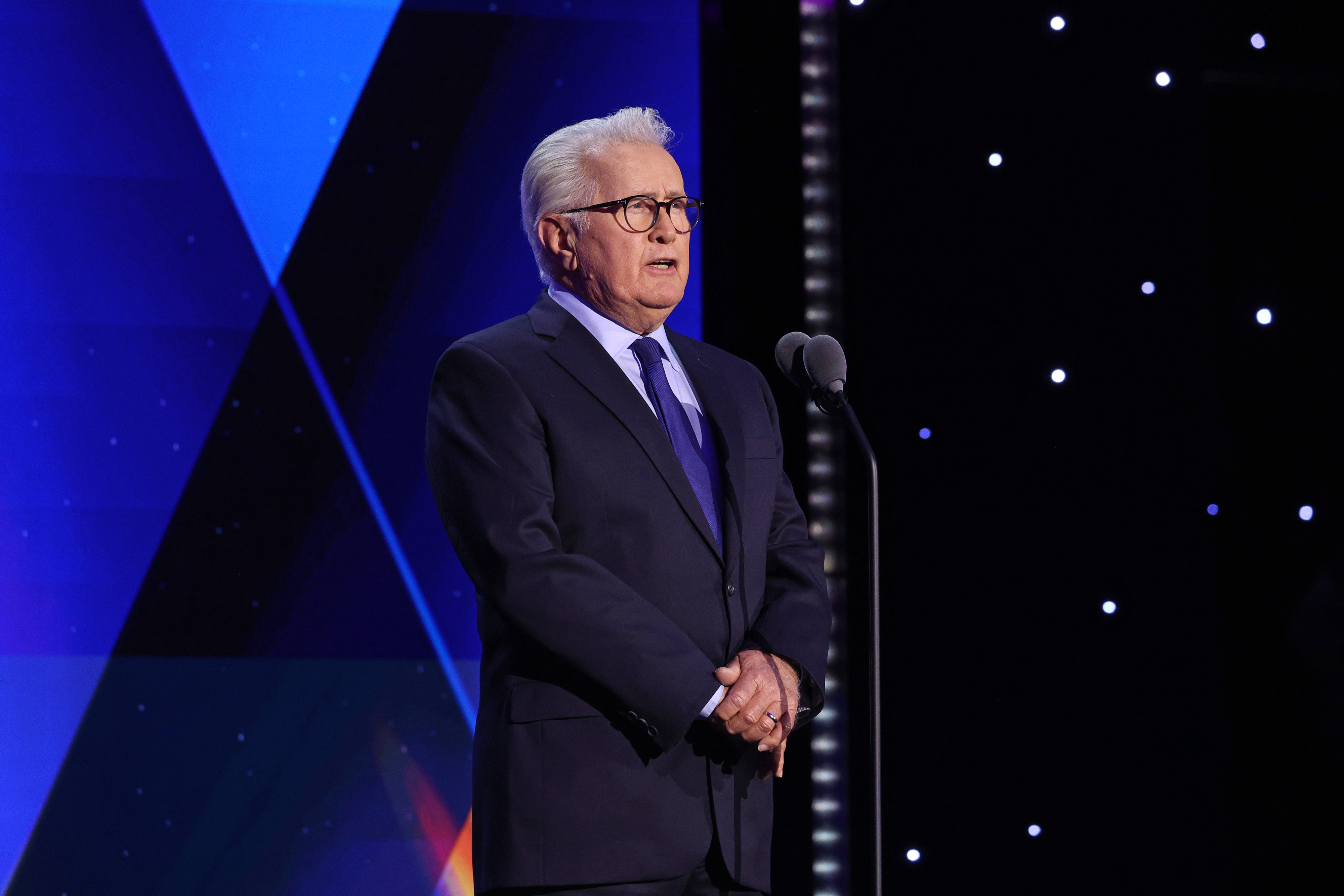 Martin Sheen speaks onstage during the 17th Annual CNN Heroes: An All-Star Tribute