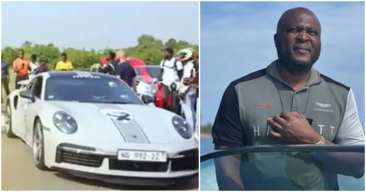 Ibrahim Mahama: GH millionaire shows off his love for luxury cars, lavish lifestyle; video sparks reactions