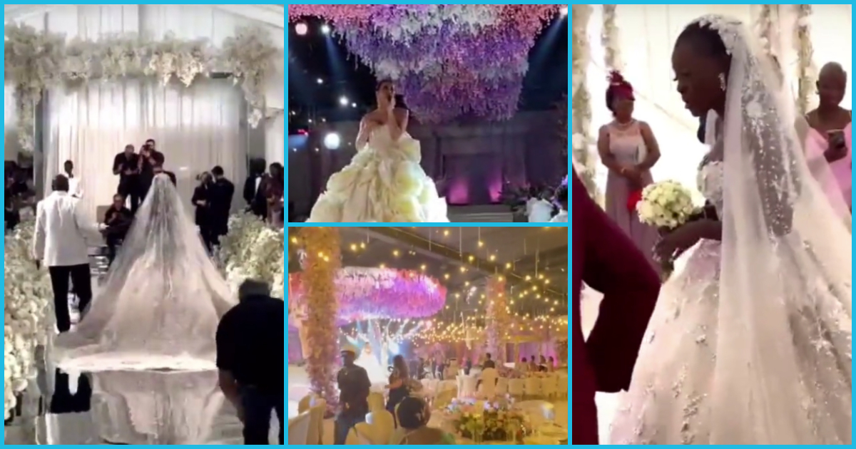 More lovely videos from the plush wedding of Ernest Chemist's daughter with Lebanese decor, photographers drop