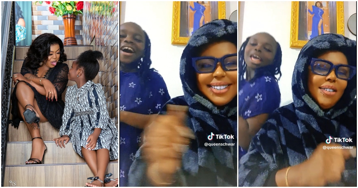 Afia Schwar bonds with adopted daughter Adiepena in touching video