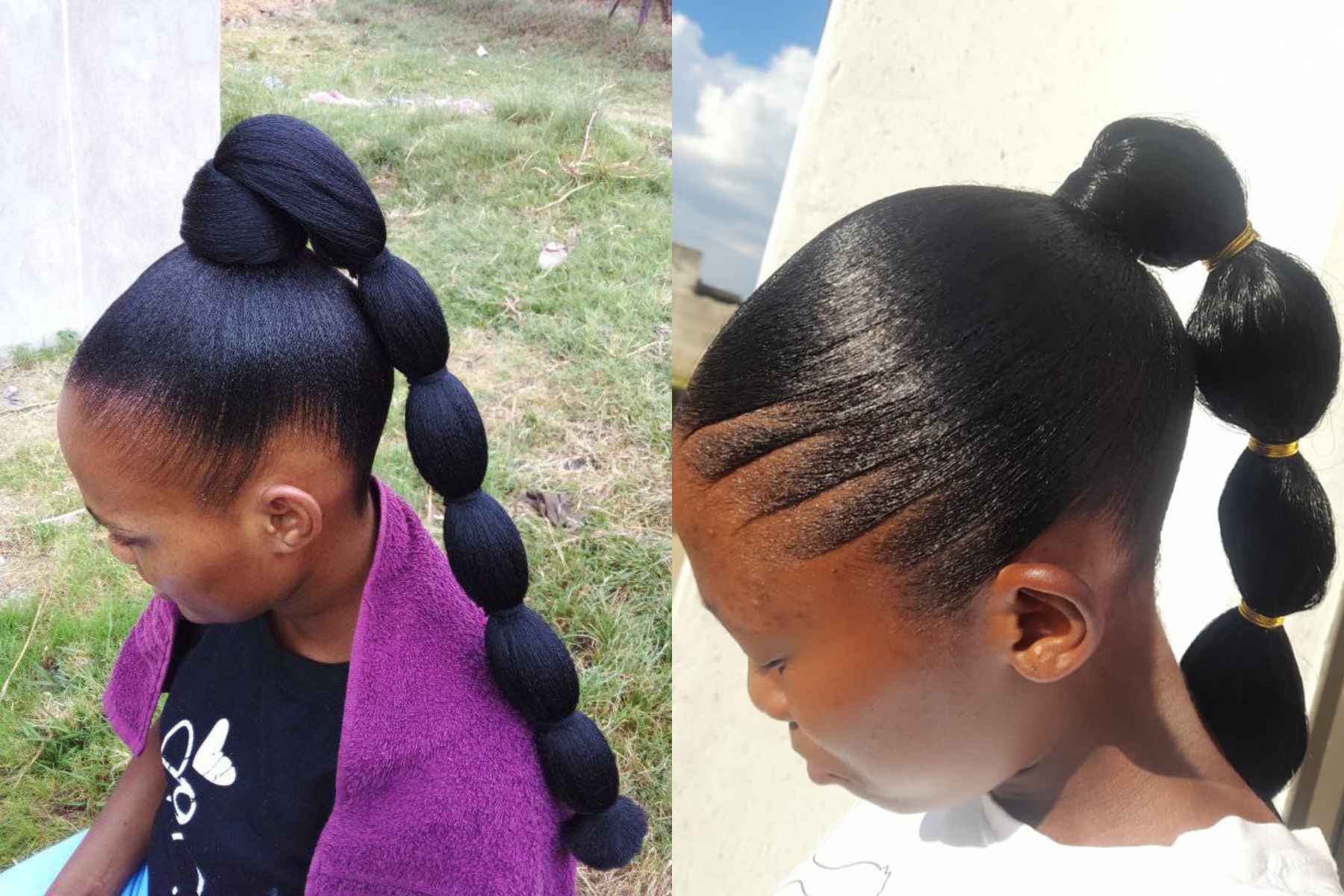 ponytail packing gel style