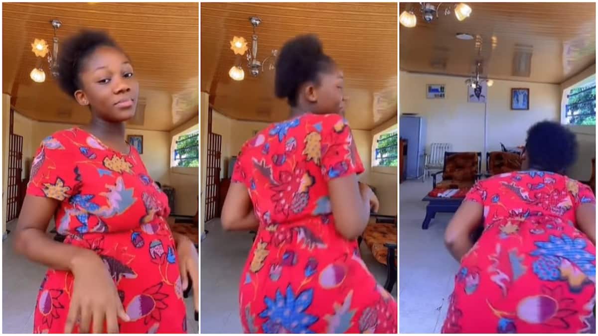 Young pregnant lady twerks in dance video, her moves stir massive reactions on social media