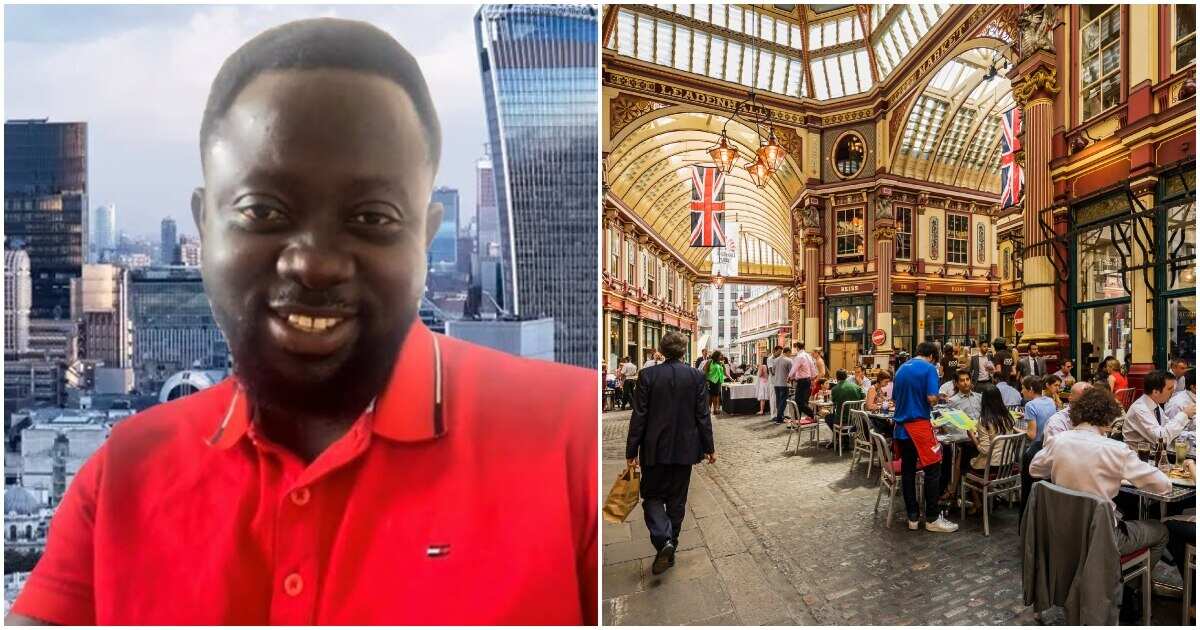 Photo of Ghanaian man in the UK