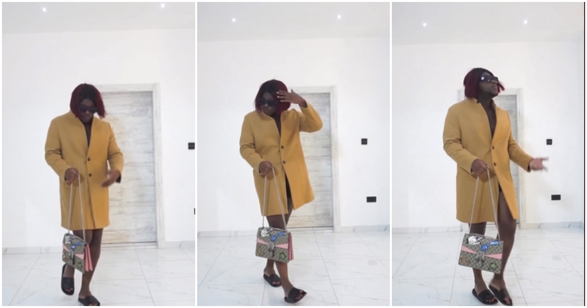 Medikal Wows Fans With Transition Video Promoting His Scarface Song; Wears Fella's Wig In Funny Video