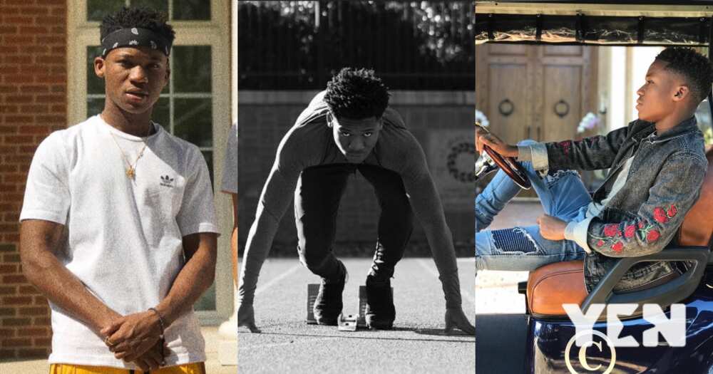 Living the dream: Abraham Attah shares 2 lovely photos of himself; fans gush over them