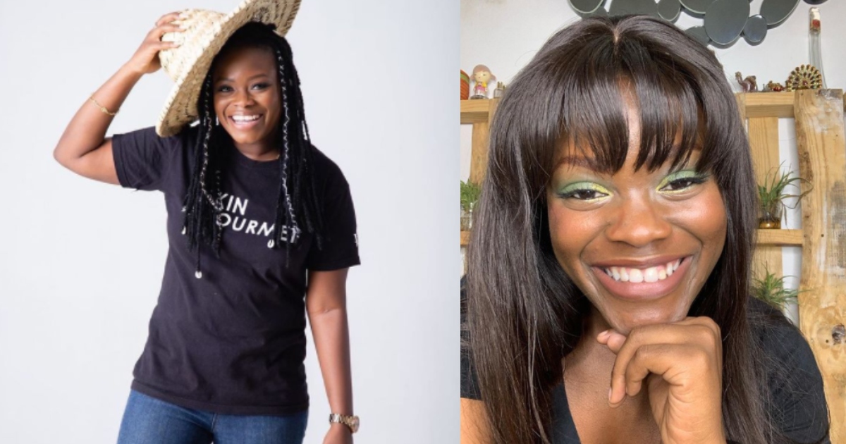 Ghanaian young lady known as Violet Awo Amoabeng narrates how she started her business