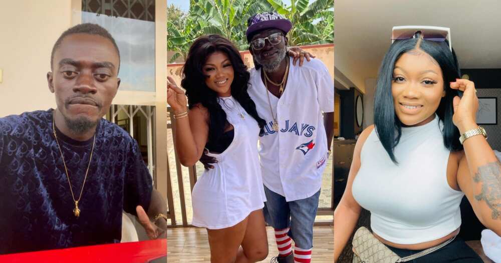 6 Videos and photos Showing Special Relationship Between Kumawood Stars Lil Win & Sandra Ababio